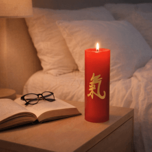 Ein Bild von Kerze mit China Symbol rot, in der Kategorie Kerzen