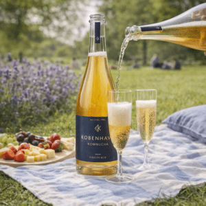 Ein Bild von Kobenhavn Kombucha - Hidcote Blue, in der Kategorie Nahrungsmittel