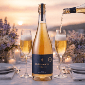 Ein Bild von Kobenhavn Kombucha - Hidcote Blue, in der Kategorie Nahrungsmittel
