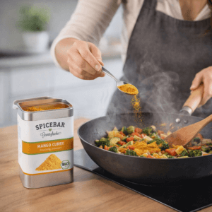 Ein Bild von Mango Curry - Bio - Dose a 70g, in der Kategorie Kräuter und Gewürze Curry
