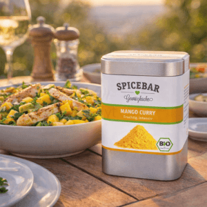 Ein Bild von Mango Curry - Bio - Dose a 70g, in der Kategorie Kräuter und Gewürze Curry