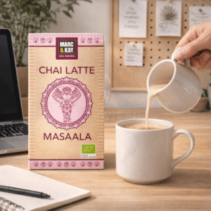 Ein Bild von Marc & Kay - Chai Latte Masaala - Bio, in der Kategorie Nahrungsmittel Latte