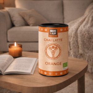 Ein Bild von Marc & Kay - Chai Latte Orange - Bio, in der Kategorie Nahrungsmittel Latte