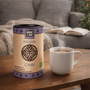 Ein Bild von Marc & Kay - Trinkschokolade "Indian Chai"   - Bio, in der Kategorie Nahrungsmittel Schokolade