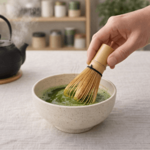Ein Bild von Matcha Bambus Besen, in der Kategorie Teezubehör Matcha Besen