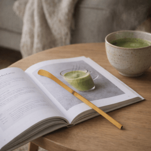 Ein Bild von Matcha Bambus Löffel, in der Kategorie Teezubehör Matcha Löffel Teelöffel und Schaufeln