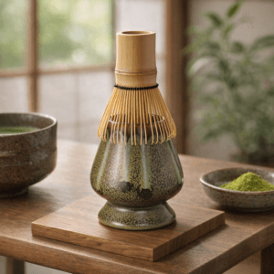 Ein Bild von Matcha-Besenhalter