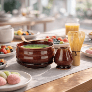 Ein Bild von Matcha Set - ZeeKei Red, in der Kategorie Teezubehör Matcha Set