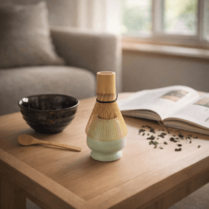 Ein Bild von Matcha Tee Zeremonie Set - 4 teilig, in der Kategorie Teezubehör Matcha Set