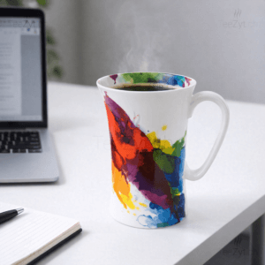 Ein Bild von Mega Mug - On colour - Flow, in der Kategorie Teetassen und Gläser