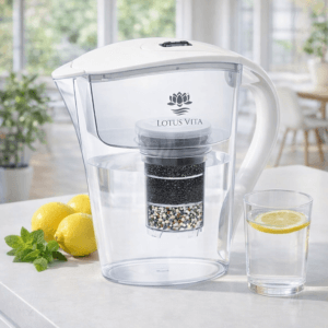 Ein Bild von NATURA PLUS® Filterkanne FAMILY - Weiss, in der Kategorie Teekannen und Teesets