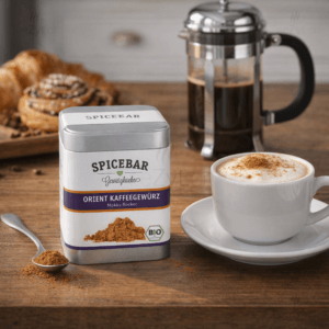 Ein Bild von Orient Kaffeegewürz - Bio - Dose a 80g, in der Kategorie Kräuter und Gewürze