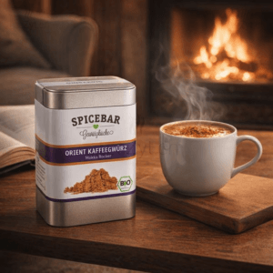 Ein Bild von Orient Kaffeegewürz - Bio - Dose a 80g, in der Kategorie Kräuter und Gewürze