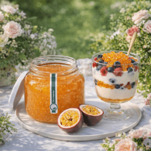 Ein Bild von Passionsfruchtperlen für Bubble Tea - 450g, in der Kategorie Nahrungsmittel Popping Bobas