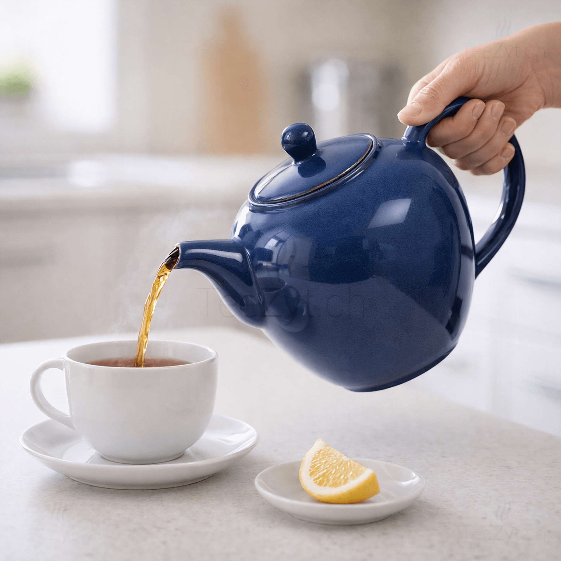 Ein Bild von Porzellankanne Matilda 1.2l, in der Kategorie Teekannen und Teesets