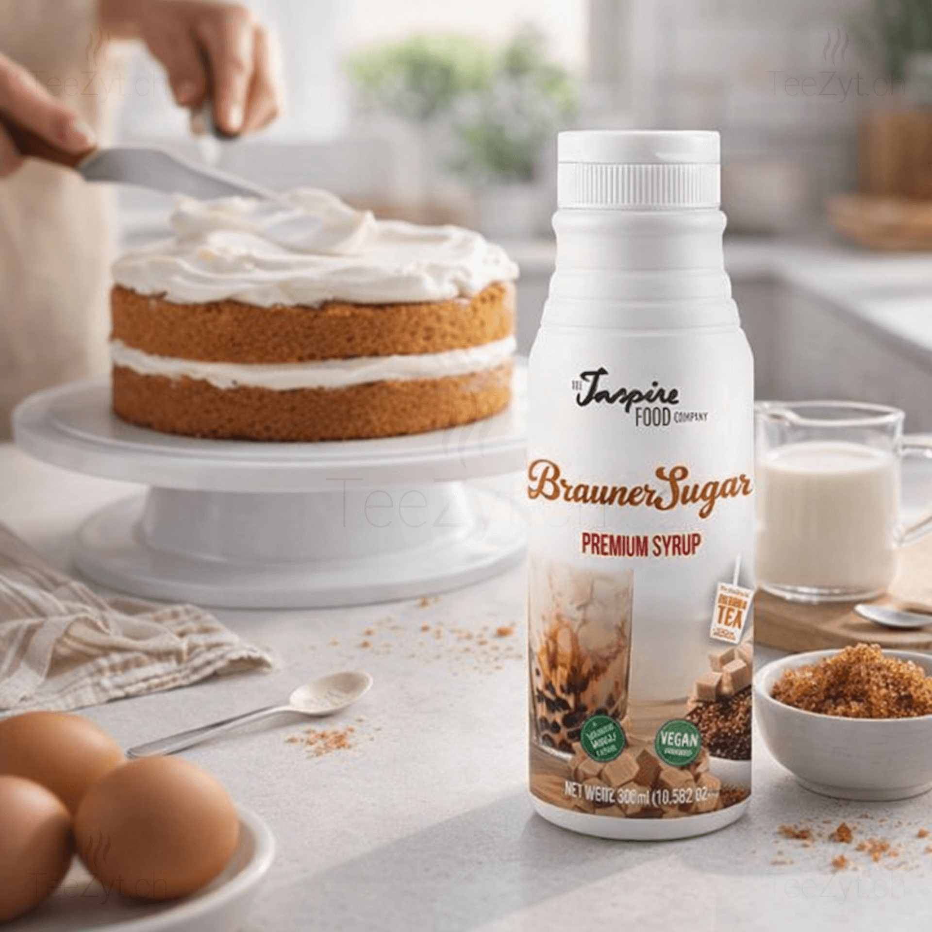 Ein Bild von Premium - Brauner Zucker - Sirup, in der Kategorie Nahrungsmittel Sirup