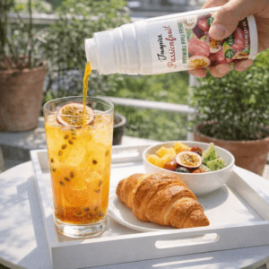 Ein Bild von Premium - Passionsfrucht - Fruchtsirup, in der Kategorie Nahrungsmittel Sirup