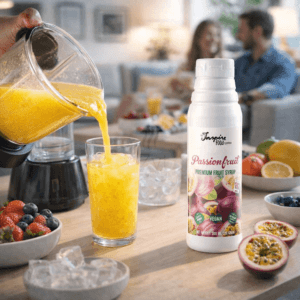 Ein Bild von Premium - Passionsfrucht - Fruchtsirup, in der Kategorie Nahrungsmittel Sirup