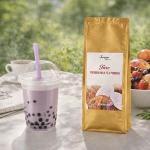 Ein Bild von Premium Taro Pulver, in der Kategorie Nahrungsmittel Sirup Latte