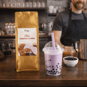 Ein Bild von Premium Taro Pulver, in der Kategorie Nahrungsmittel Sirup Latte