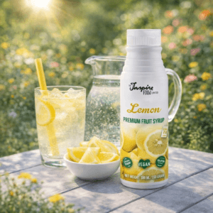 Ein Bild von Premium - Zitrone - Fruchtsirup, in der Kategorie Nahrungsmittel Sirup