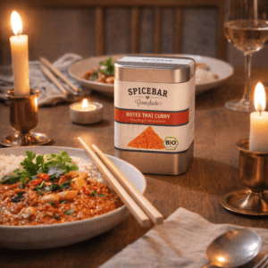Ein Bild von Rotes Thai Curry - Bio - Dose a 80g, in der Kategorie Kräuter und Gewürze Curry