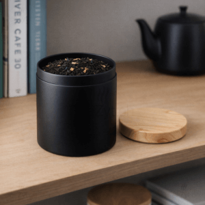Ein Bild von Runddose elegant black, in der Kategorie Teedosen