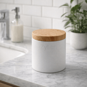 Ein Bild von Runddose elegant white, in der Kategorie Teedosen