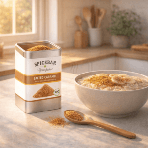 Ein Bild von Salted Caramel - Bio - Dose a 130g, in der Kategorie Kräuter und Gewürze
