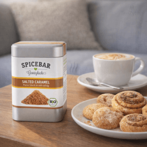 Ein Bild von Salted Caramel - Bio - Dose a 130g, in der Kategorie Kräuter und Gewürze