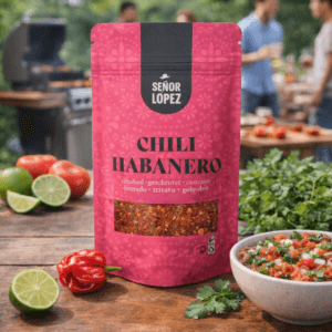 Ein Bild von Señor López - Habanero Chili geschrotet, in der Kategorie Kräuter und Gewürze