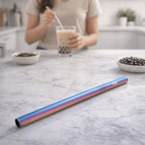 Ein Bild von Strohhalm für Bubble Tea - Rainbow, in der Kategorie Teezubehör