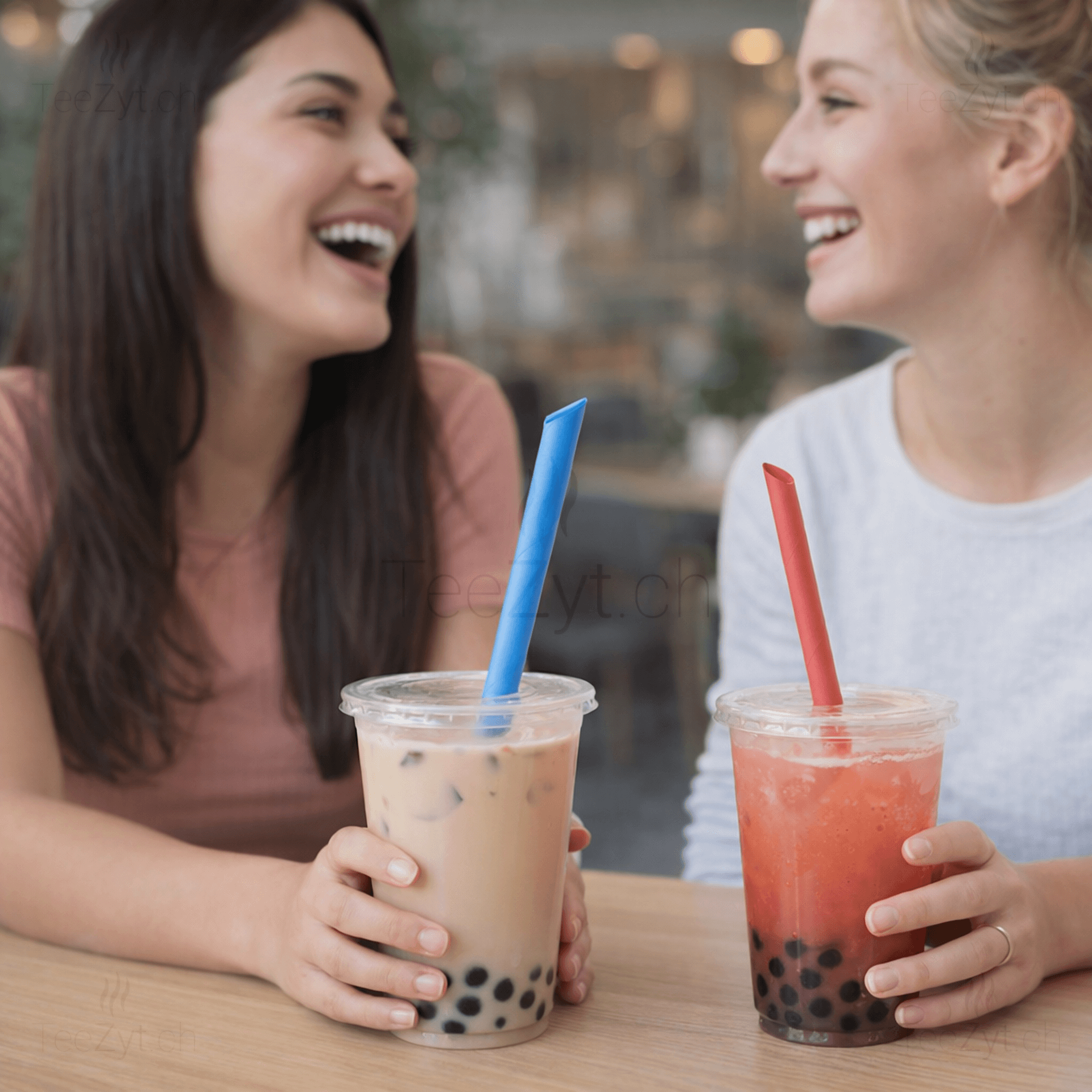 Ein Bild von Strohhalme für Bubble Tea - Pack a 50 Stück, in der Kategorie Teezubehör