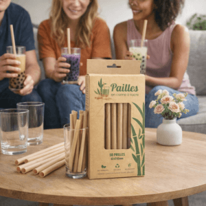 Ein Bild von Strohhalme für Bubble Tea - Pack a 50 Stück, in der Kategorie Teezubehör