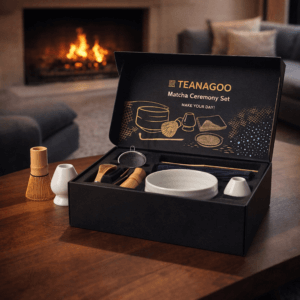 Ein Bild von TEANAGOO Matcha-Tee-Set - Porzellanweiss, in der Kategorie Teezubehör Matcha Set
