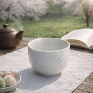 Ein Bild von Tasse - Japan weiss, in der Kategorie Teetassen und Gläser