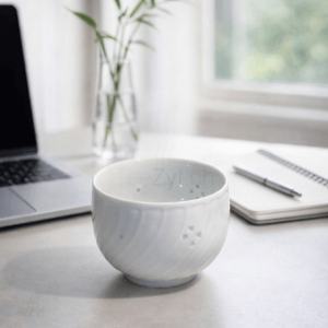 Ein Bild von Tasse - Japan weiss, in der Kategorie Teetassen und Gläser