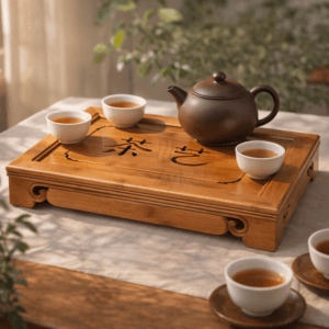 Ein Bild von Tea Boat - Bamboo Tea Doctrine, in der Kategorie Teezubehör Rechaud und Untersetzer