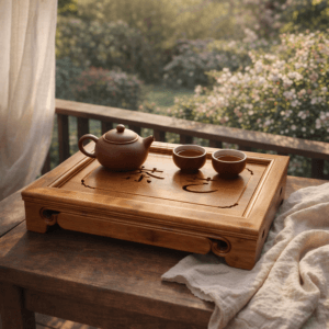 Ein Bild von Tea Boat - Bamboo Tea Doctrine, in der Kategorie Teezubehör Rechaud und Untersetzer