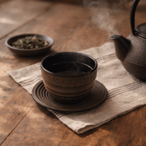 Ein Bild von Teacup Eisenguss 0.12l - Braun - Set a 2 Stück, in der Kategorie Teetassen und Gläser