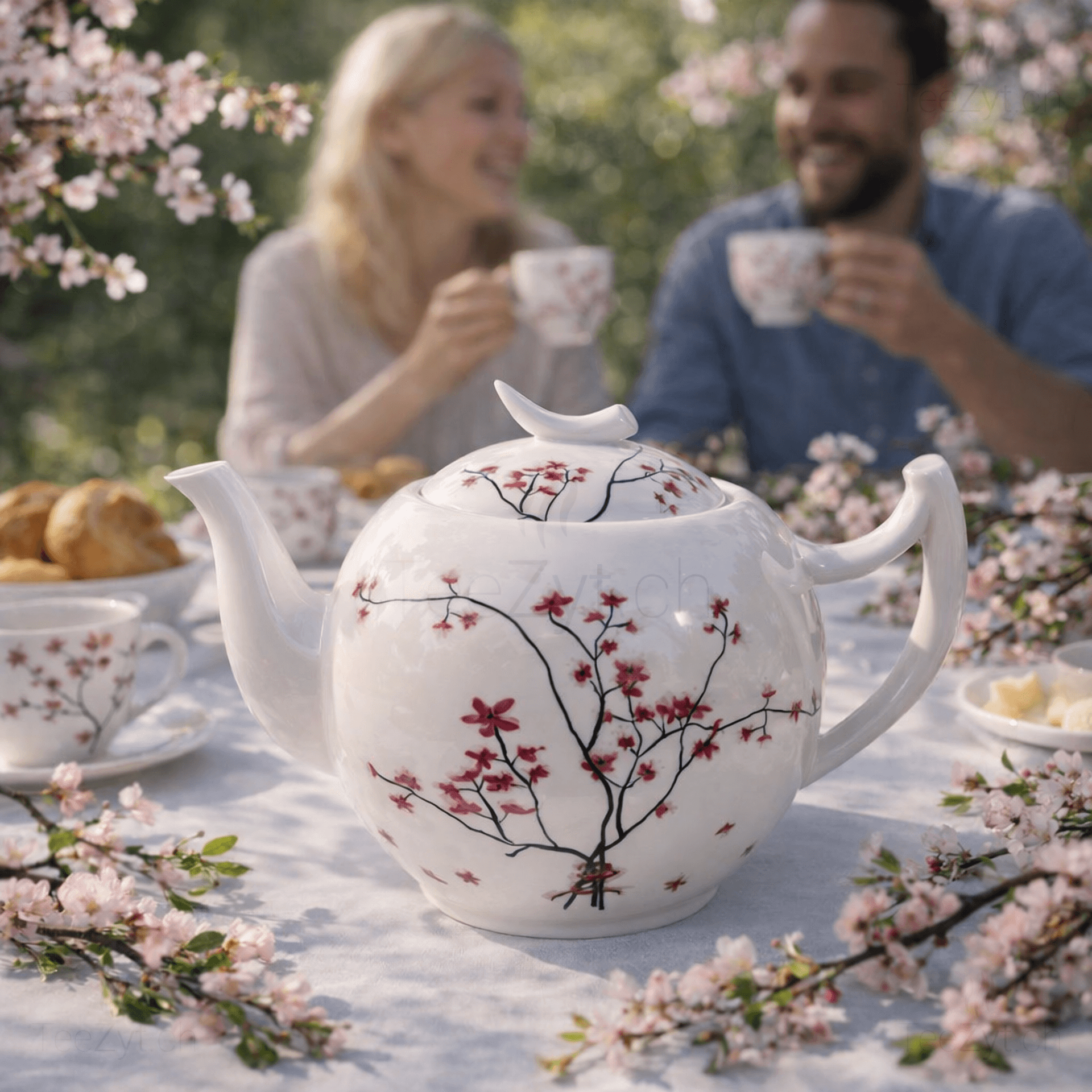 Ein Bild von Teekanne "Cherry Blossom" 2.0l, in der Kategorie Teekannen und Teesets