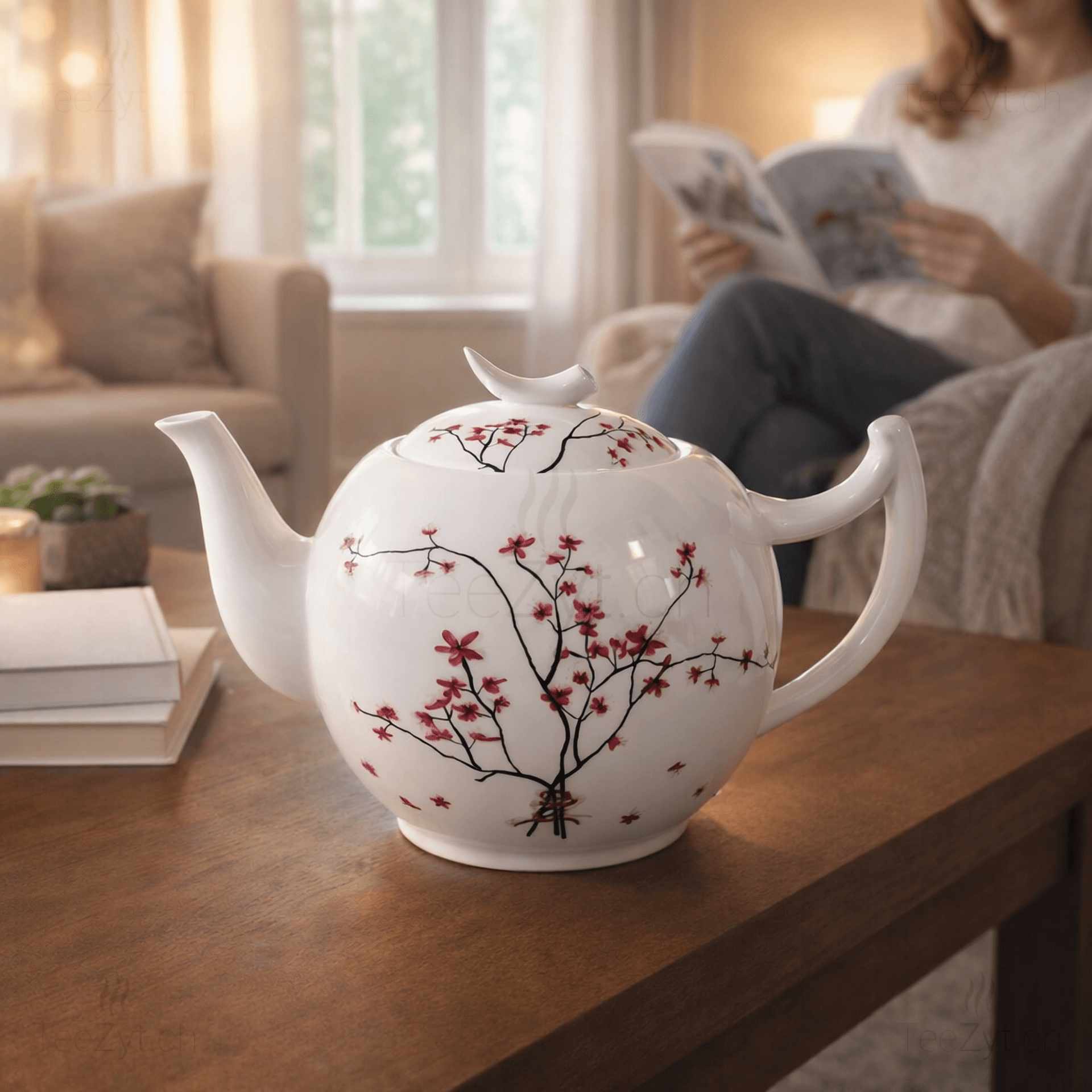 Ein Bild von Teekanne "Cherry Blossom" 2.0l, in der Kategorie Teekannen und Teesets