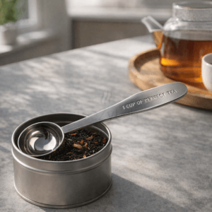 Ein Bild von Teemasslöffel "One Cup of Perfect Tea", in der Kategorie Teezubehör Teelöffel und Schaufeln