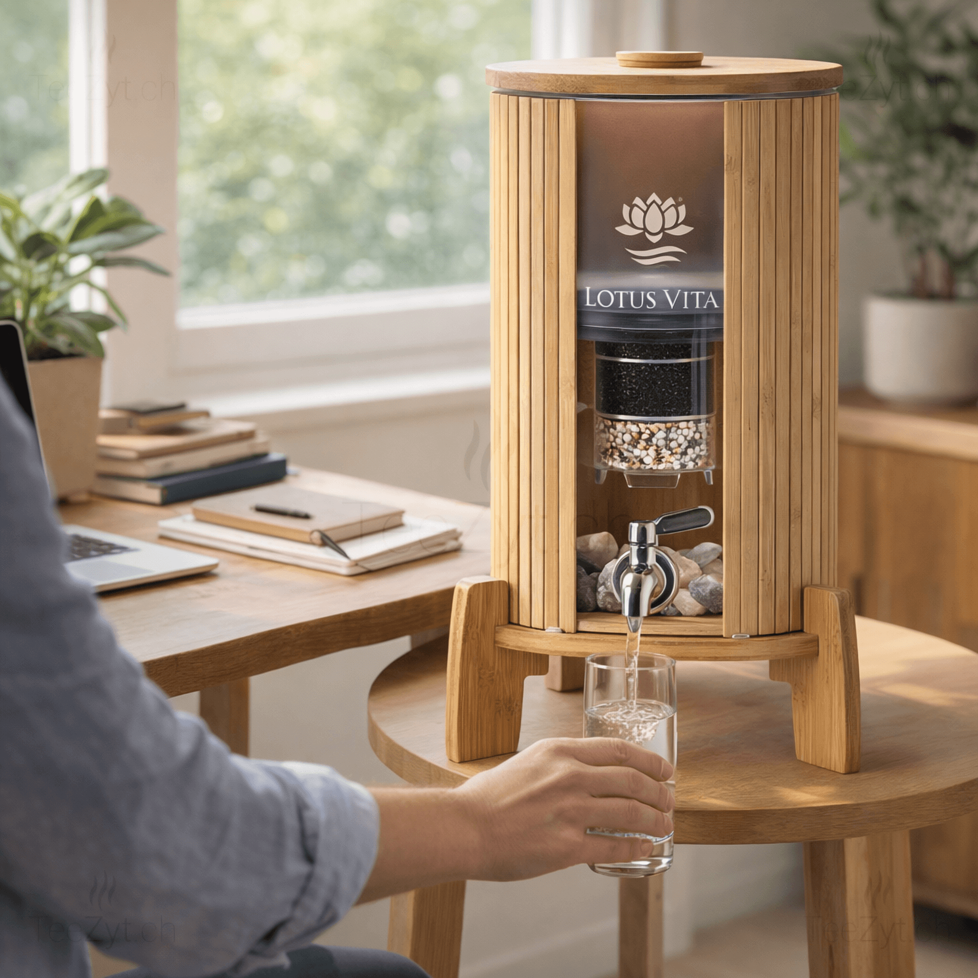 Ein Bild von Tischwasserspender KIARA Natura Plus® 4 Liter, in der Kategorie Teekannen und Teesets Zubehör