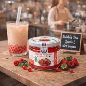 Ein Bild von Waldbeerfruchtperlen für Bubble Tea - 240g, in der Kategorie Nahrungsmittel Popping Bobas