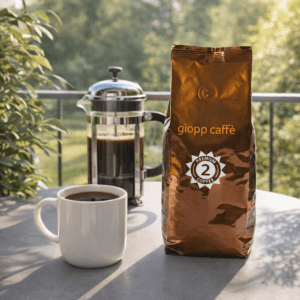 Ein Bild von giopp caffè - Kaffee Premium Nr. 2 - Beutel, in der Kategorie Kaffee