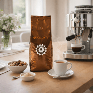 Ein Bild von giopp caffè - Kaffee Premium Nr. 5 - Beutel, in der Kategorie Kaffee