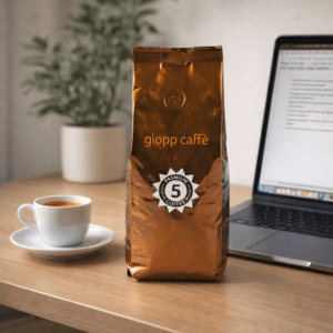 Ein Bild von giopp caffè - Kaffee Premium Nr. 5 - Beutel, in der Kategorie Kaffee