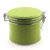 Ein Bild von Bügelverschlussdose  - Crazy green, in der Kategorie Teedosen