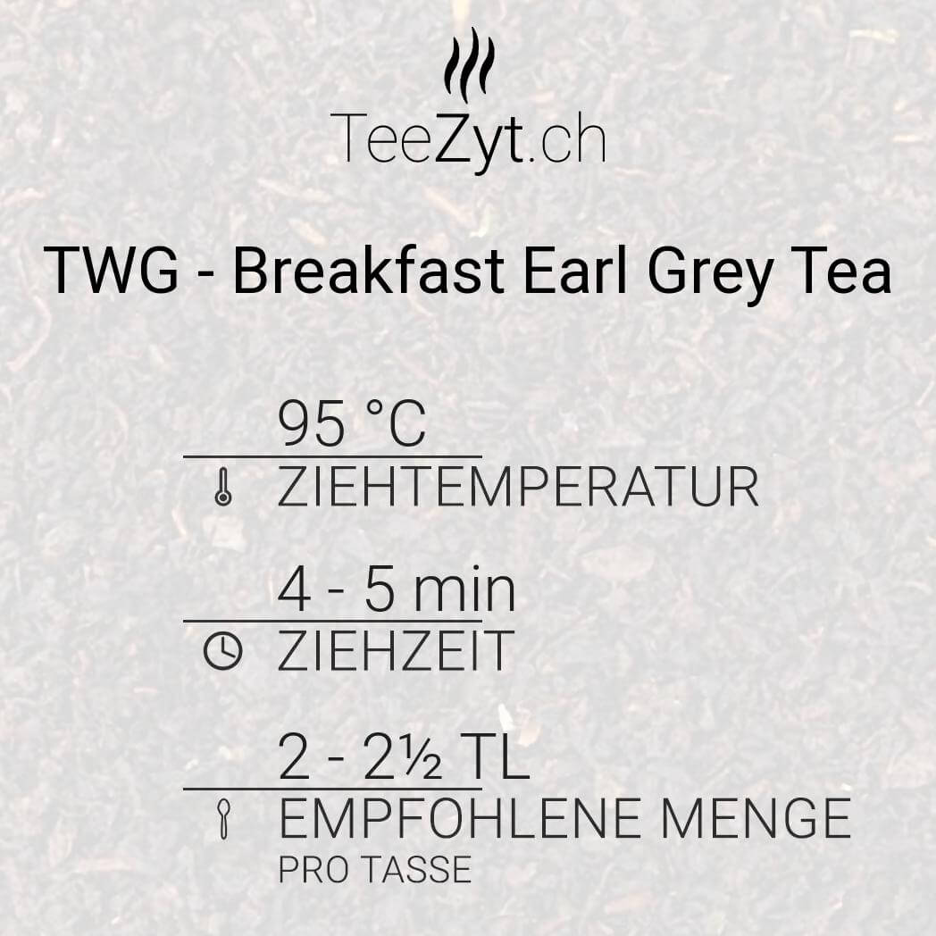 Ein Bild von TWG - Breakfast Earl Grey Tea, in der Kategorie Schwarz Tee aromat. Earl Grey
